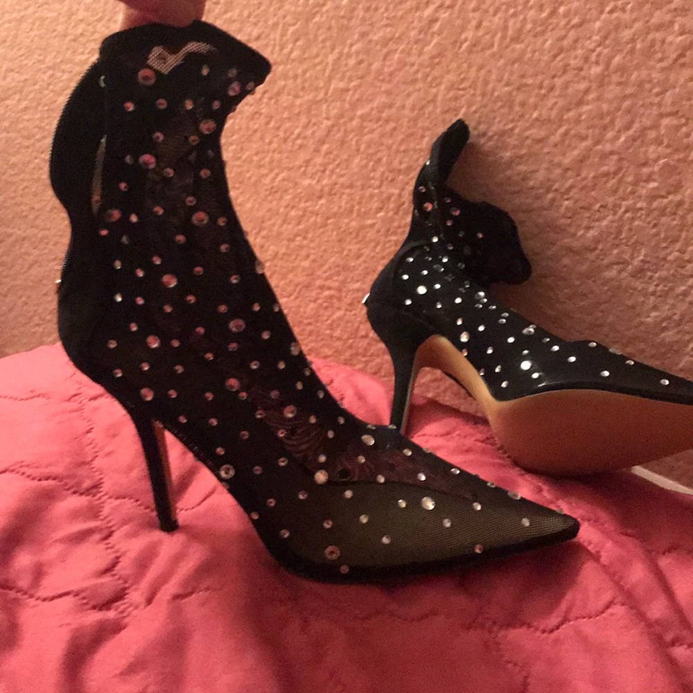 Black diamond heels
